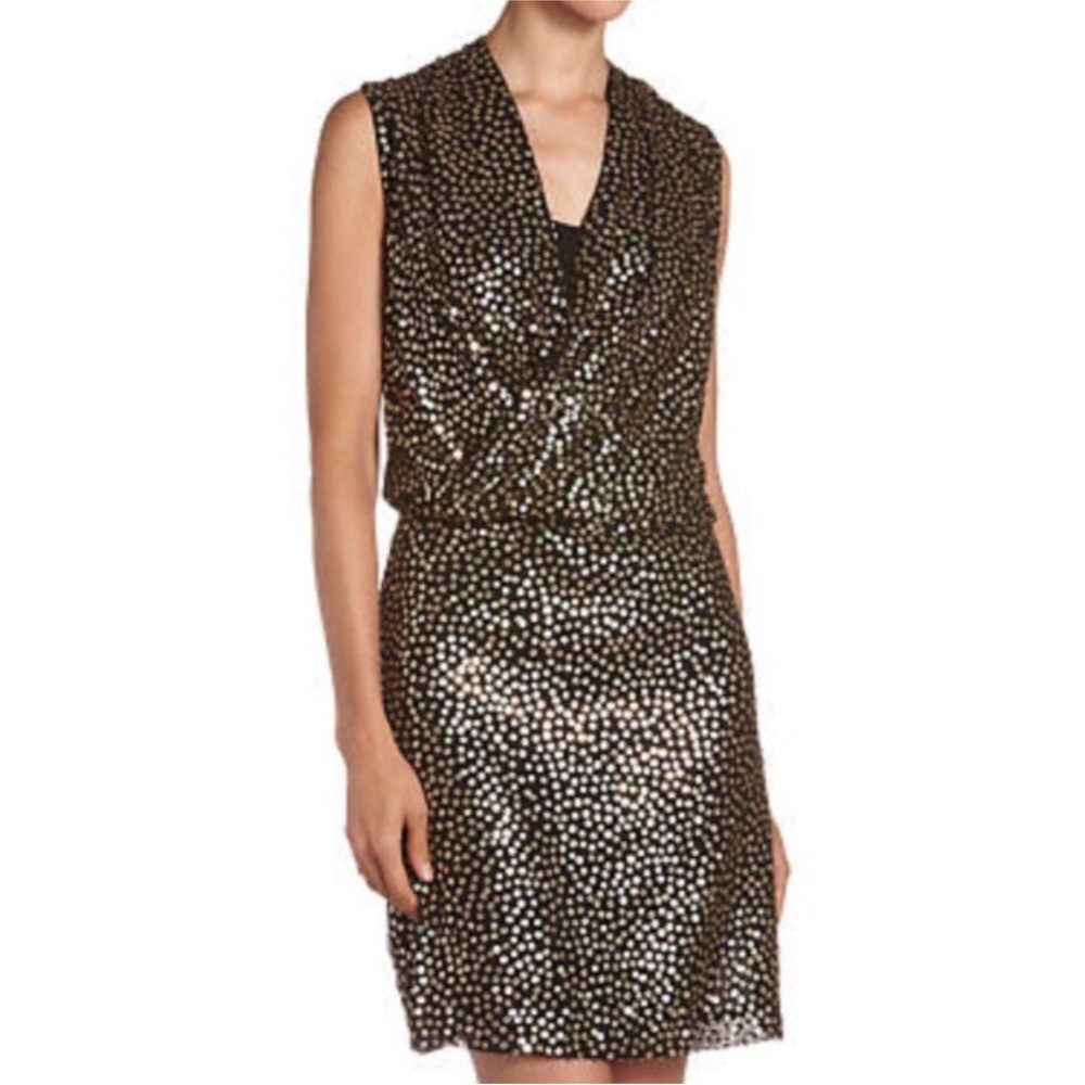 Diane Von Furstenberg Sequin Issie Dress 8